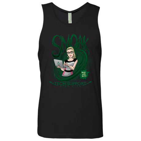 T-Shirts Black / S Smoak Men's Premium Tank Top