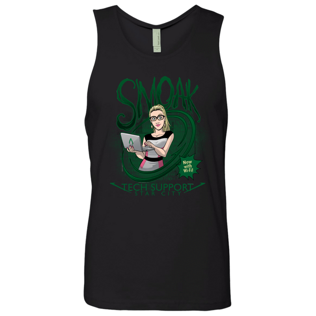 T-Shirts Black / S Smoak Men's Premium Tank Top