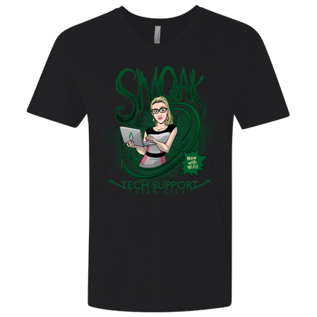 T-Shirts Black / X-Small Smoak Men's Premium V-Neck