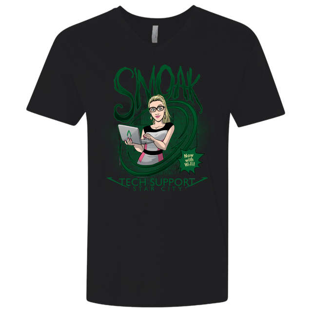 T-Shirts Black / X-Small Smoak Men's Premium V-Neck