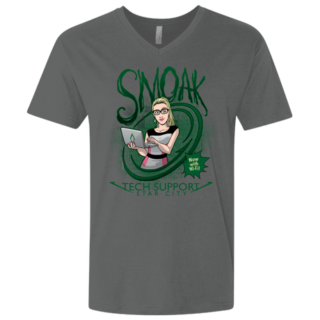 T-Shirts Heavy Metal / X-Small Smoak Men's Premium V-Neck