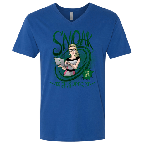 T-Shirts Royal / X-Small Smoak Men's Premium V-Neck