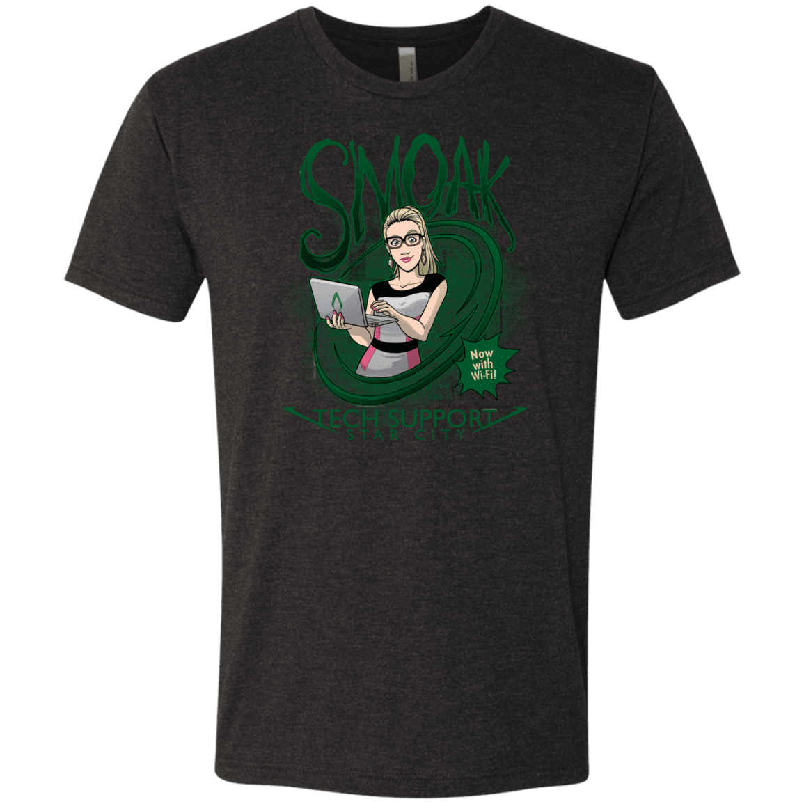 T-Shirts Vintage Black / S Smoak Men's Triblend T-Shirt
