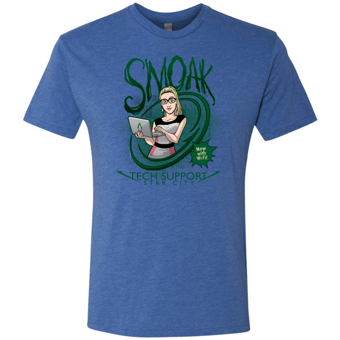 T-Shirts Vintage Royal / S Smoak Men's Triblend T-Shirt