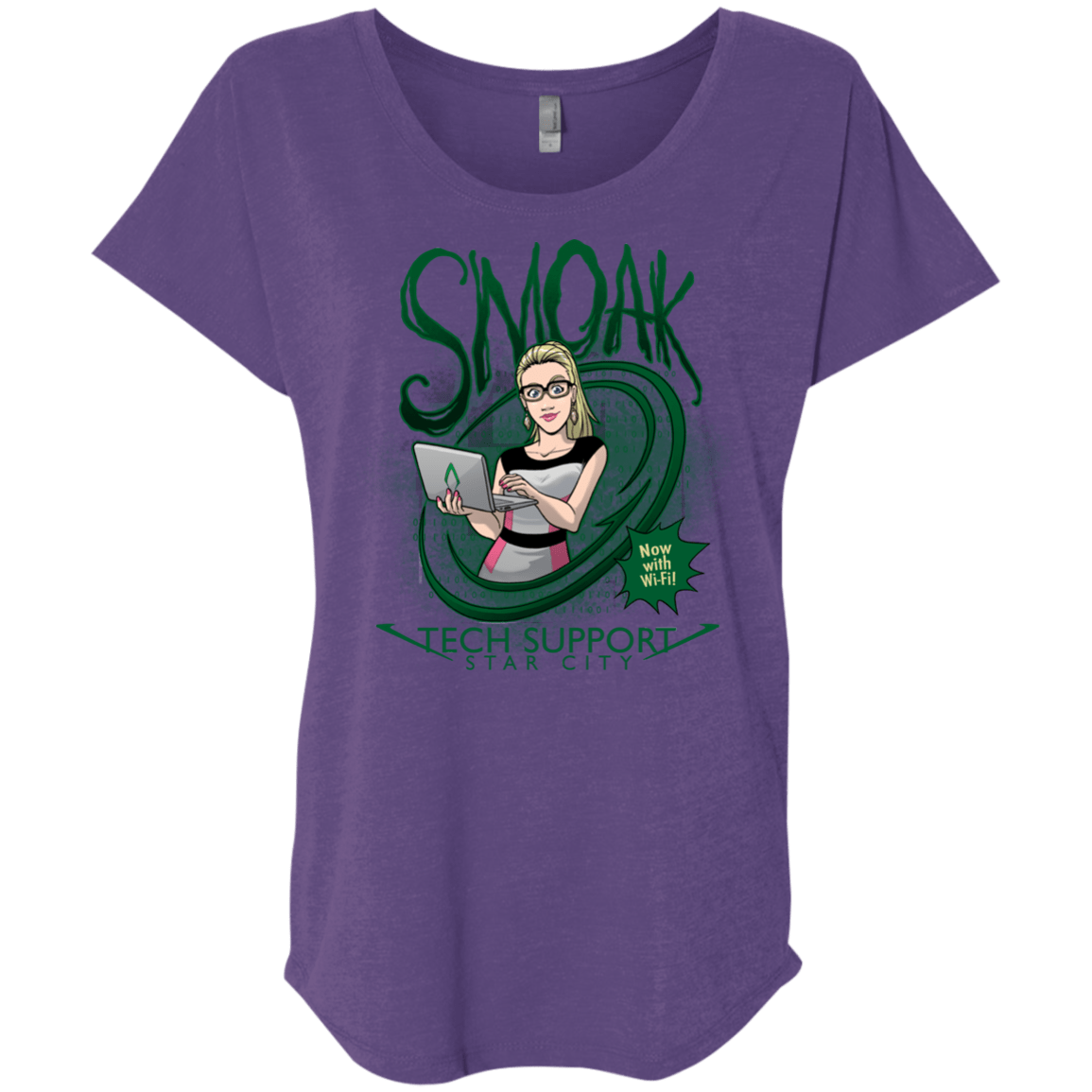 Smoak Triblend Dolman Sleeve