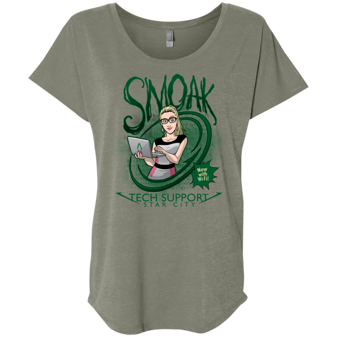 Smoak Triblend Dolman Sleeve