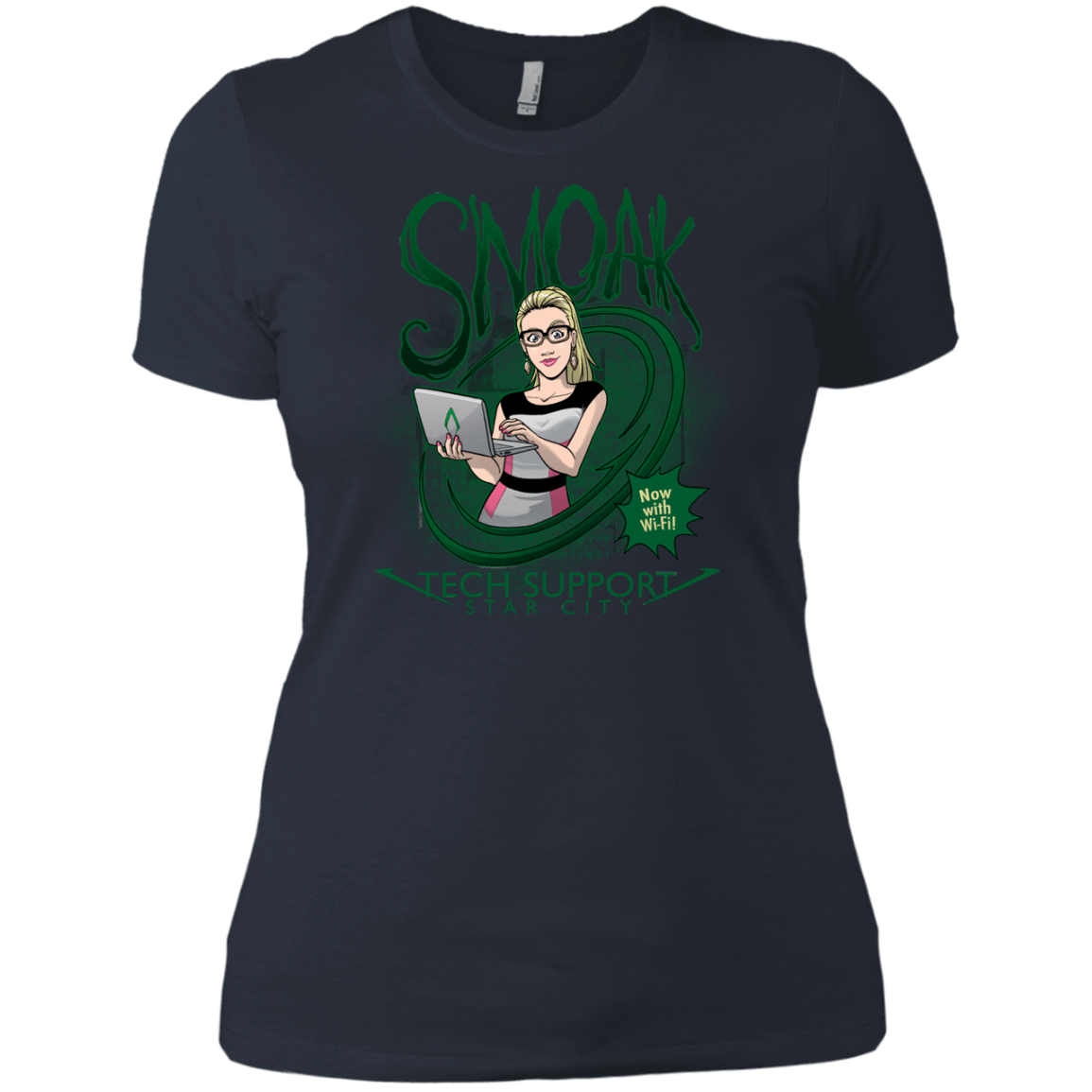 T-Shirts Indigo / X-Small Smoak Women's Premium T-Shirt