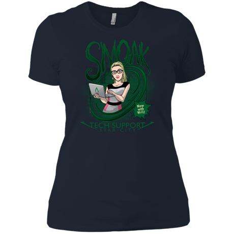 T-Shirts Midnight Navy / X-Small Smoak Women's Premium T-Shirt