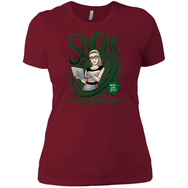 T-Shirts Scarlet / X-Small Smoak Women's Premium T-Shirt