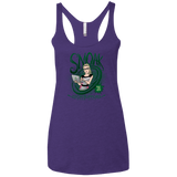 Smoak Women's Triblend Racerback Tank