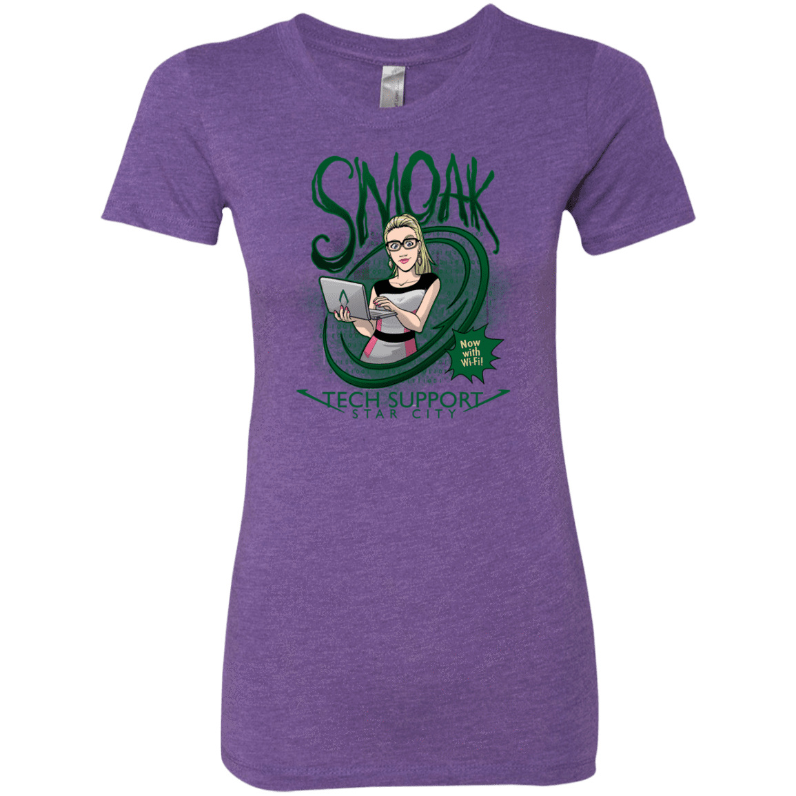 T-Shirts Purple Rush / S Smoak Women's Triblend T-Shirt