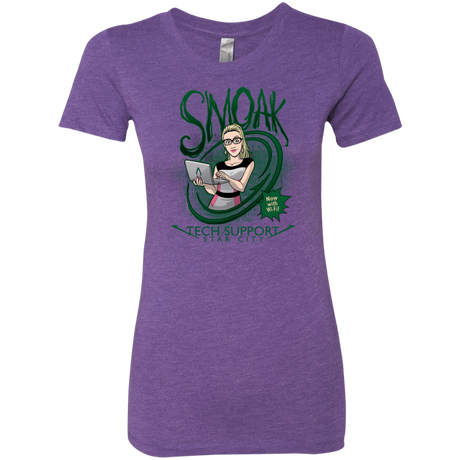 T-Shirts Purple Rush / S Smoak Women's Triblend T-Shirt