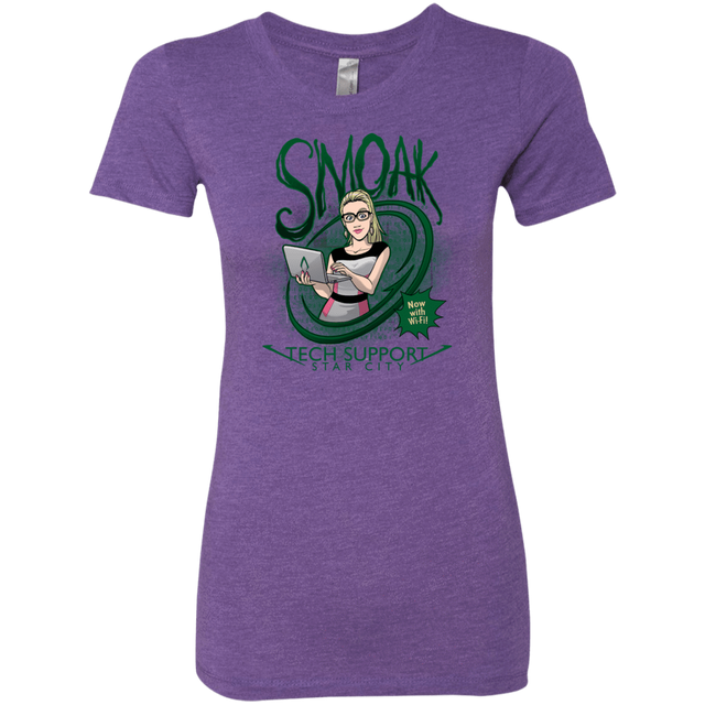 T-Shirts Purple Rush / S Smoak Women's Triblend T-Shirt