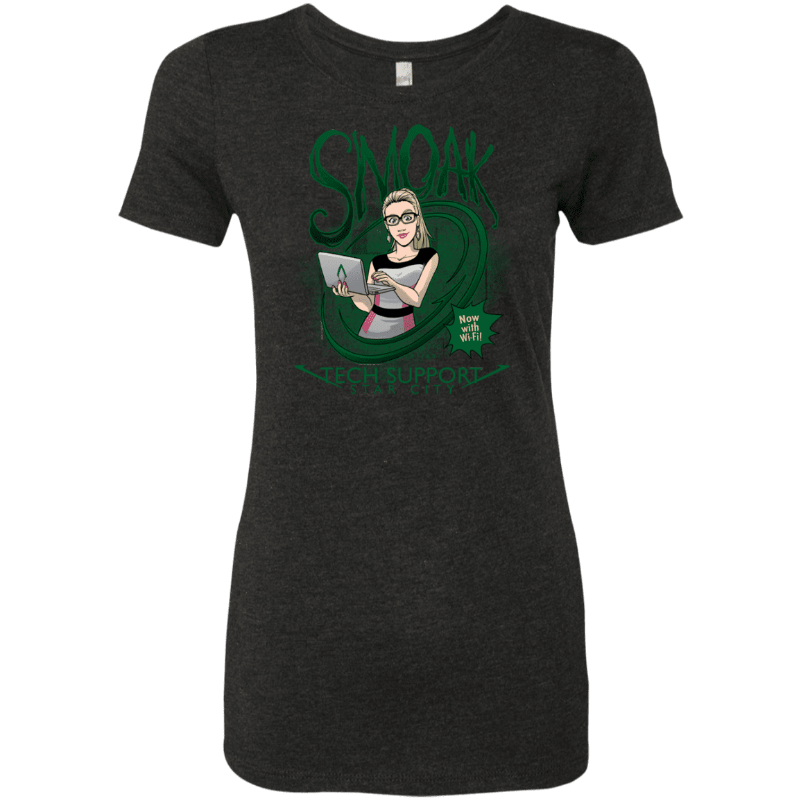 T-Shirts Vintage Black / S Smoak Women's Triblend T-Shirt
