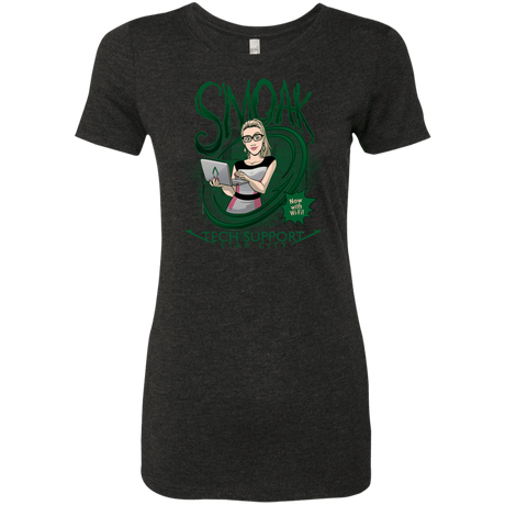 T-Shirts Vintage Black / S Smoak Women's Triblend T-Shirt