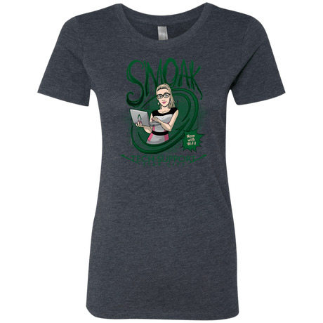 T-Shirts Vintage Navy / S Smoak Women's Triblend T-Shirt