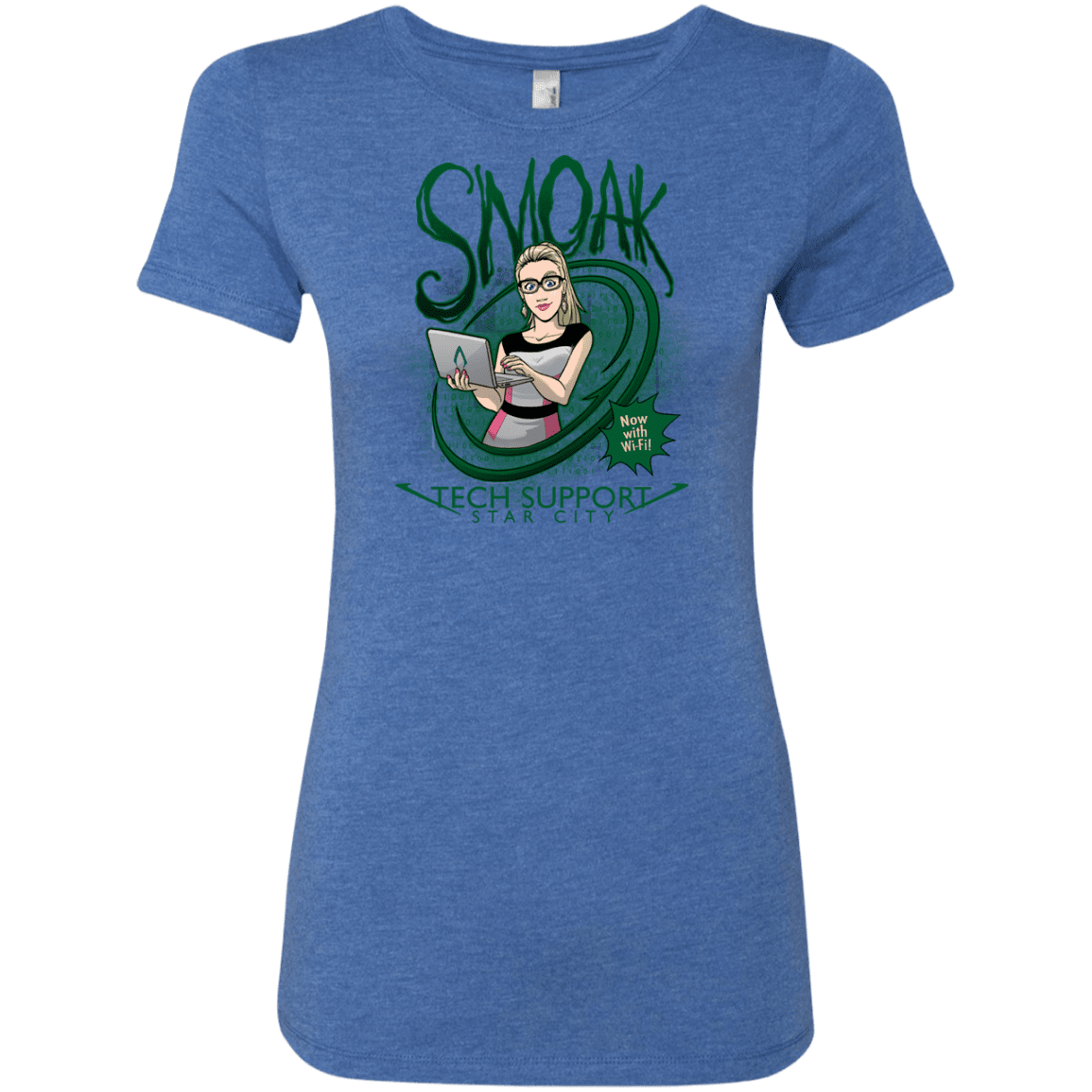 T-Shirts Vintage Royal / S Smoak Women's Triblend T-Shirt
