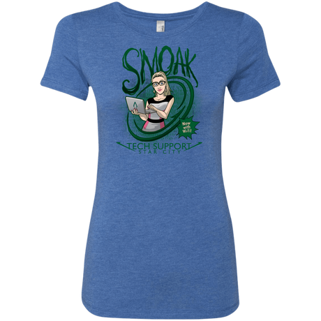 T-Shirts Vintage Royal / S Smoak Women's Triblend T-Shirt
