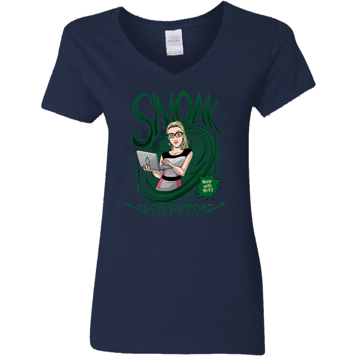 Smoak Women's V-Neck T-Shirt