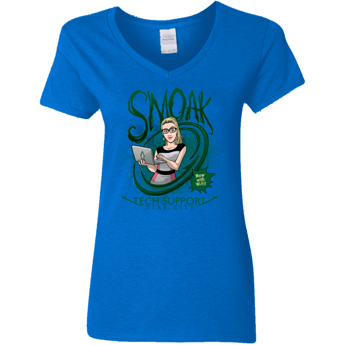 Smoak Women's V-Neck T-Shirt