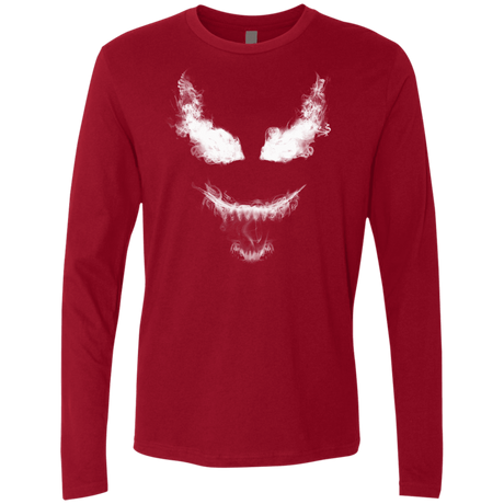T-Shirts Cardinal / S Smoke Symbiote Men's Premium Long Sleeve