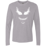 T-Shirts Heather Grey / S Smoke Symbiote Men's Premium Long Sleeve