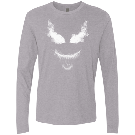 T-Shirts Heather Grey / S Smoke Symbiote Men's Premium Long Sleeve
