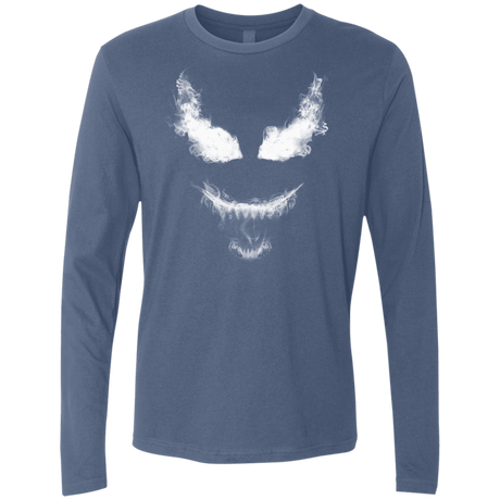 T-Shirts Indigo / S Smoke Symbiote Men's Premium Long Sleeve
