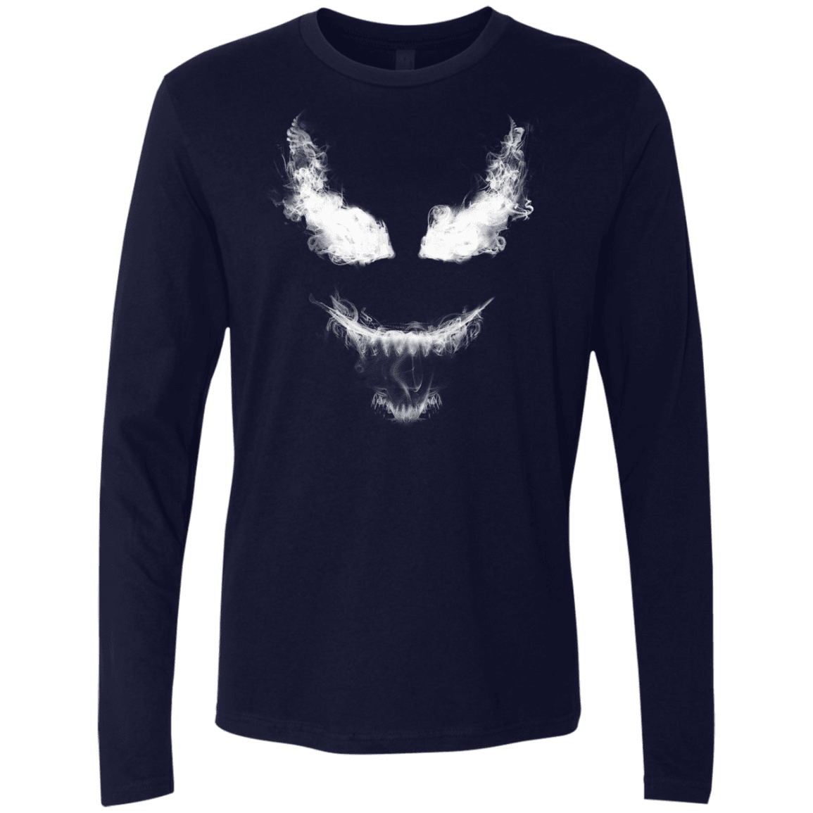 T-Shirts Midnight Navy / S Smoke Symbiote Men's Premium Long Sleeve