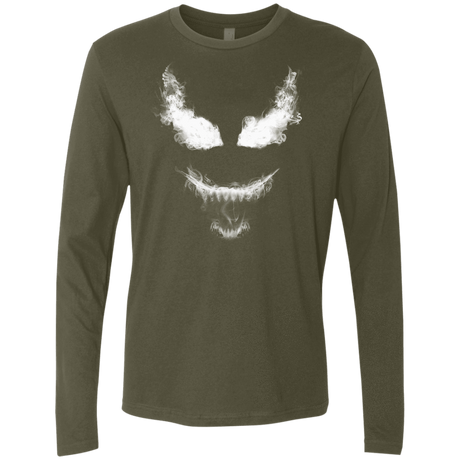 T-Shirts Military Green / S Smoke Symbiote Men's Premium Long Sleeve