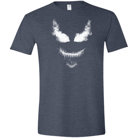 T-Shirts Heather Navy / S Smoke Symbiote Men's Semi-Fitted Softstyle
