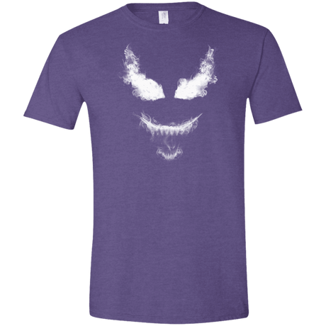 T-Shirts Heather Purple / S Smoke Symbiote Men's Semi-Fitted Softstyle