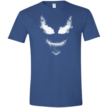 T-Shirts Heather Royal / X-Small Smoke Symbiote Men's Semi-Fitted Softstyle