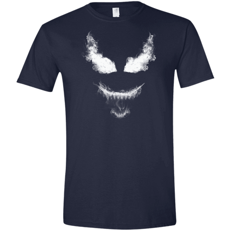 T-Shirts Navy / X-Small Smoke Symbiote Men's Semi-Fitted Softstyle