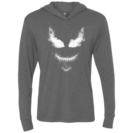 T-Shirts Premium Heather / X-Small Smoke Symbiote Triblend Long Sleeve Hoodie Tee