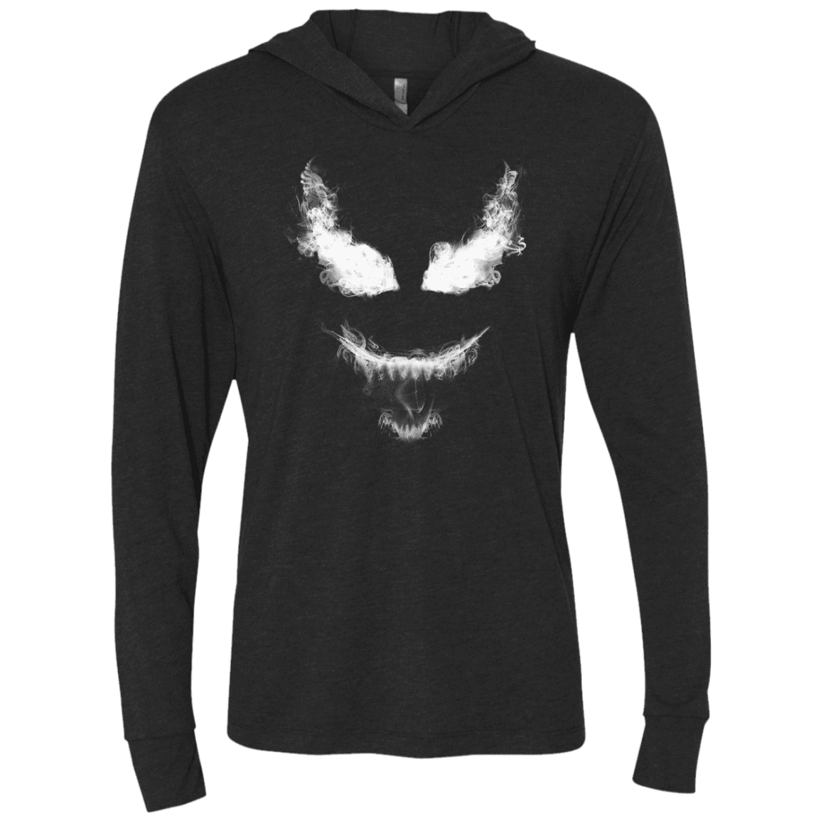 T-Shirts Vintage Black / X-Small Smoke Symbiote Triblend Long Sleeve Hoodie Tee