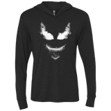 T-Shirts Vintage Black / X-Small Smoke Symbiote Triblend Long Sleeve Hoodie Tee