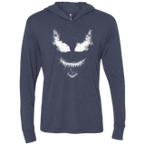 T-Shirts Vintage Navy / X-Small Smoke Symbiote Triblend Long Sleeve Hoodie Tee