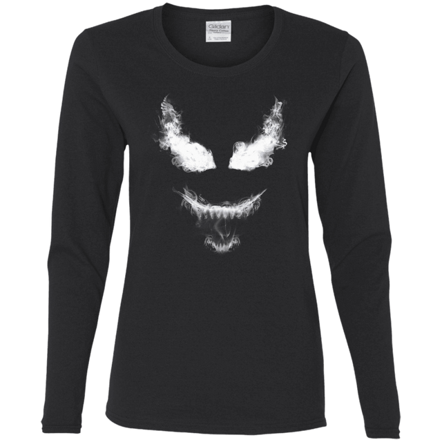 T-Shirts Black / S Smoke Symbiote Women's Long Sleeve T-Shirt