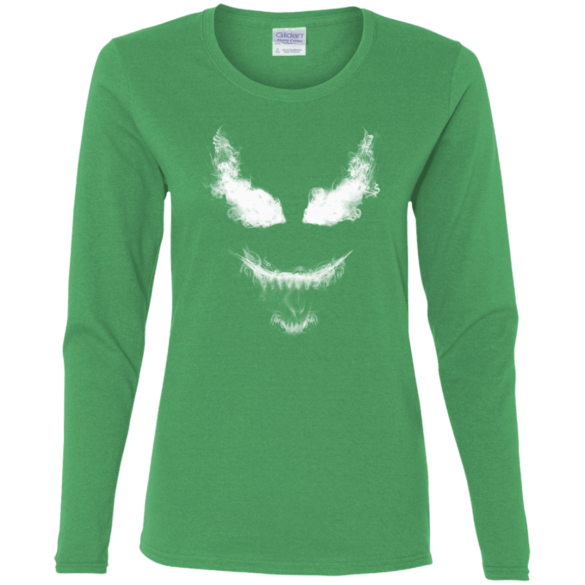 T-Shirts Irish Green / S Smoke Symbiote Women's Long Sleeve T-Shirt