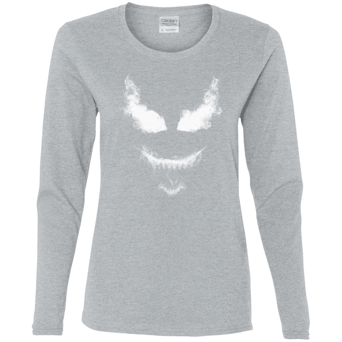 T-Shirts Sport Grey / S Smoke Symbiote Women's Long Sleeve T-Shirt