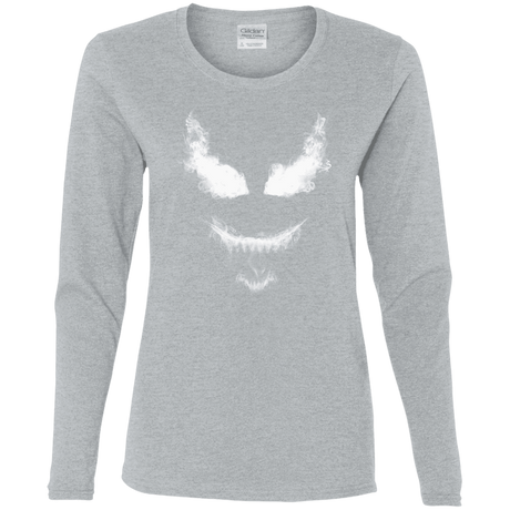 T-Shirts Sport Grey / S Smoke Symbiote Women's Long Sleeve T-Shirt