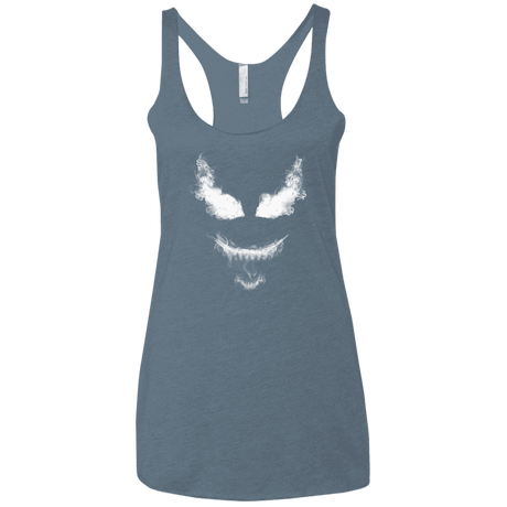T-Shirts Indigo / X-Small Smoke Symbiote Women's Triblend Racerback Tank