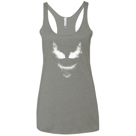 T-Shirts Venetian Grey / X-Small Smoke Symbiote Women's Triblend Racerback Tank