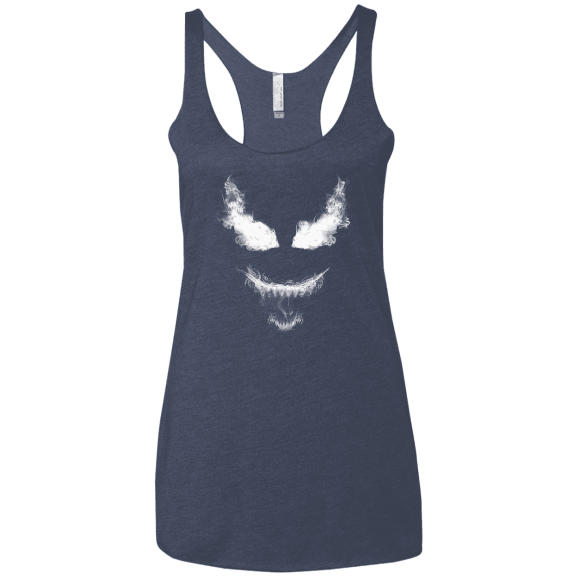 T-Shirts Vintage Navy / X-Small Smoke Symbiote Women's Triblend Racerback Tank