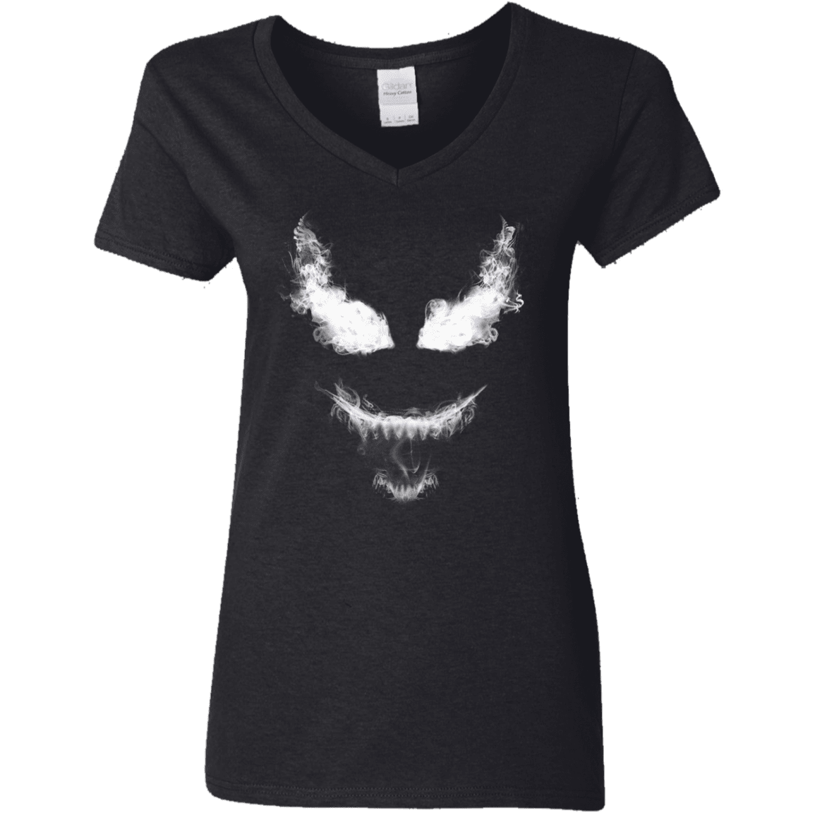 T-Shirts Black / S Smoke Symbiote Women's V-Neck T-Shirt
