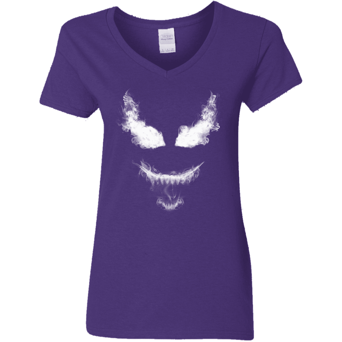 T-Shirts Purple / S Smoke Symbiote Women's V-Neck T-Shirt