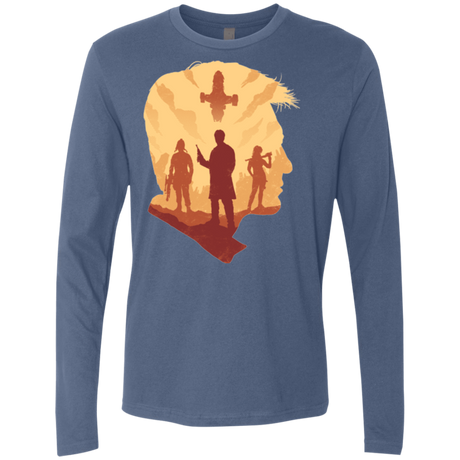 T-Shirts Indigo / Small Smuggle squad Men's Premium Long Sleeve