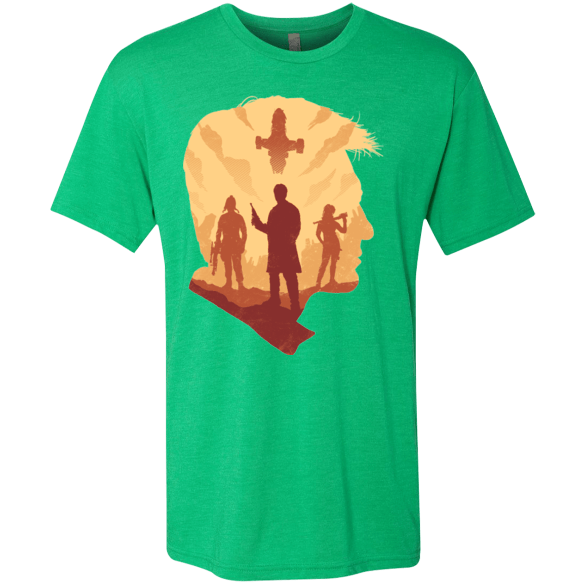 T-Shirts Envy / Small Smuggle squad Men's Triblend T-Shirt