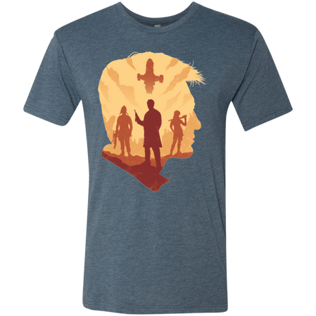 T-Shirts Indigo / Small Smuggle squad Men's Triblend T-Shirt